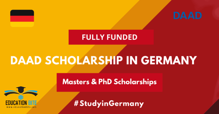 DAAD Fully-Funded Scholarships 2022 in Germany, educationbite.com