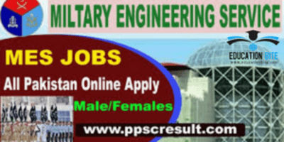 Military Engineering Services (MES) Latest jobs 2021, educationbite.com