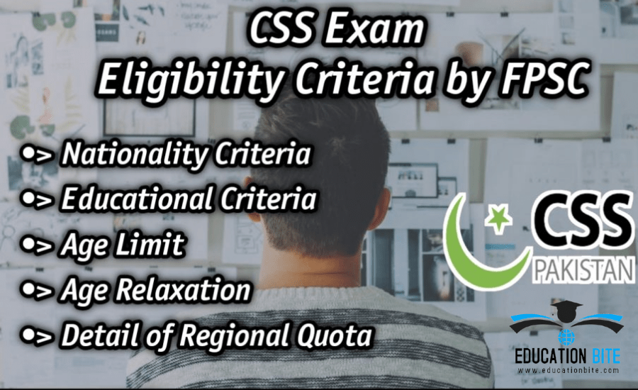 CSS Eligibility Criteria, educationbite.com