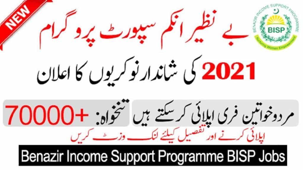 benazir Income Support Programme Jobs